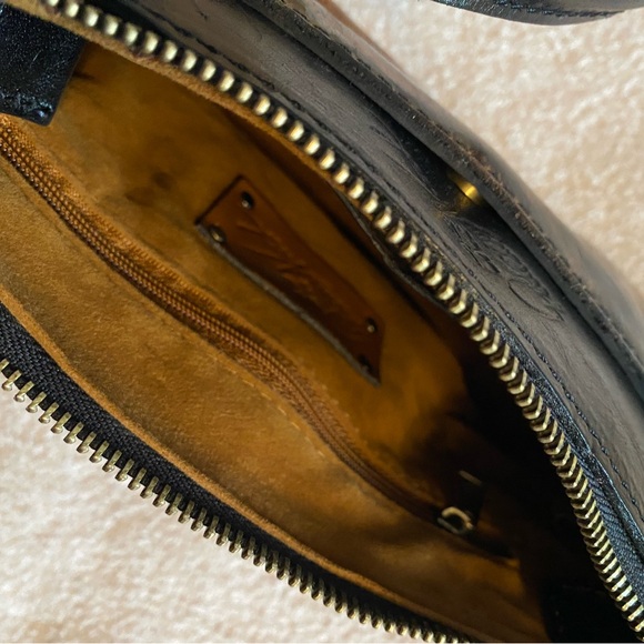 Patricia Nash Black and Brown Crossbody Bag - Picture 5 of 5